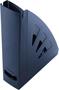 Magazine file, plastic, 75 mm, VICTORIA OFFICE, black